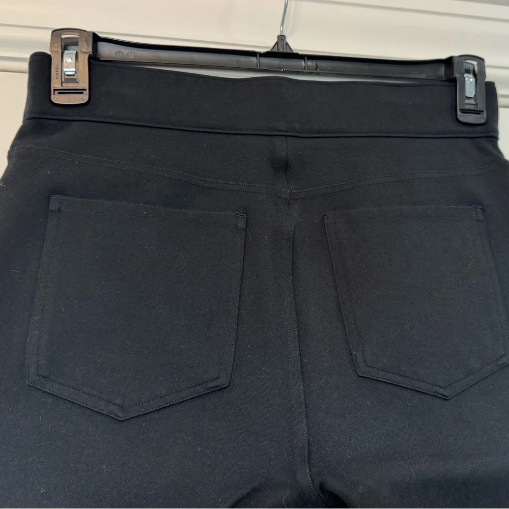 Spanx 20202R Perfect Black Ponte Ankle Pant Women’s Size L - Picture 15 of 15